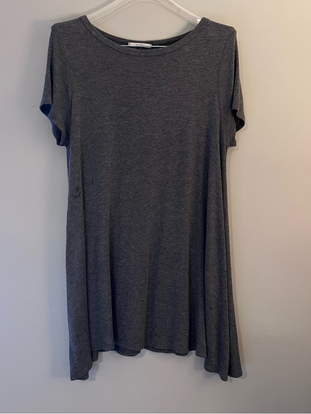 Acemi Gray T-Shirt Dress